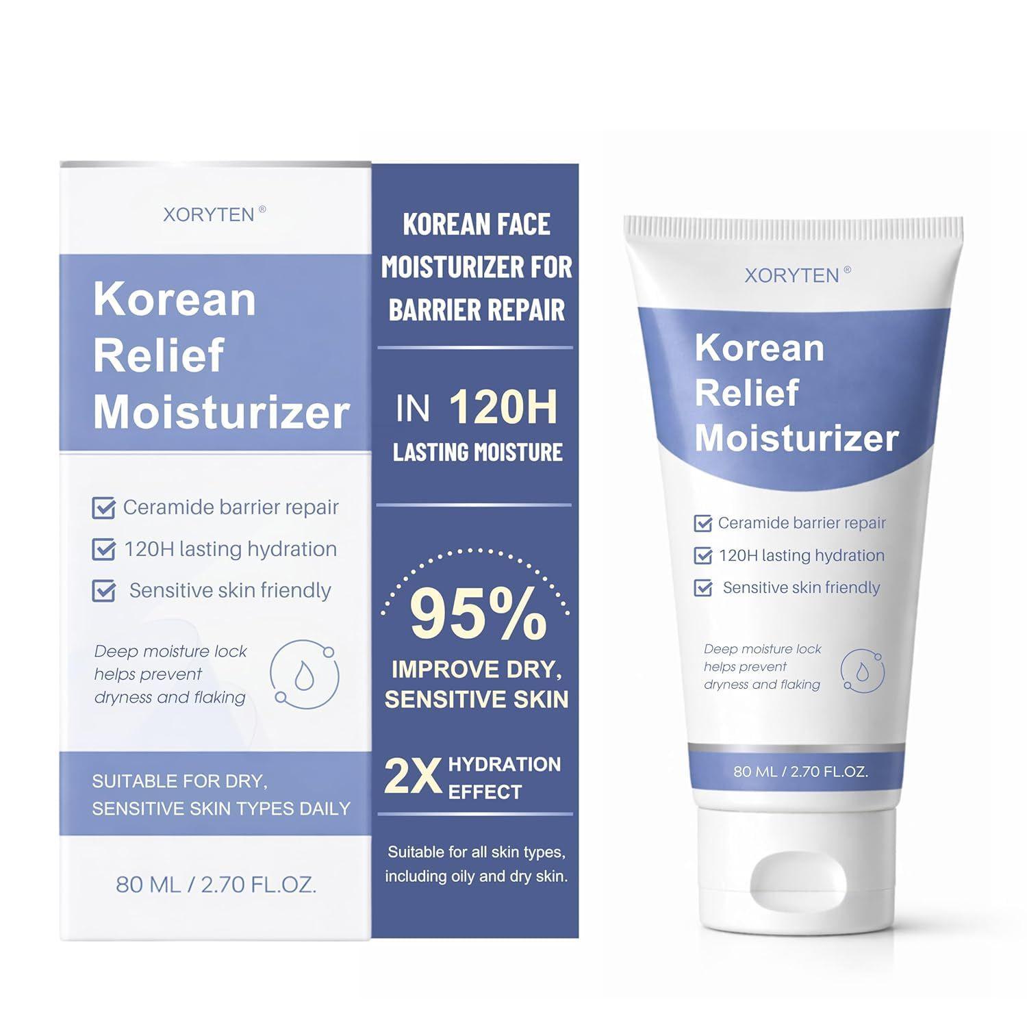 Ceramide Moisturizer - Cream with Ceramides, Korean Face Moisturizer