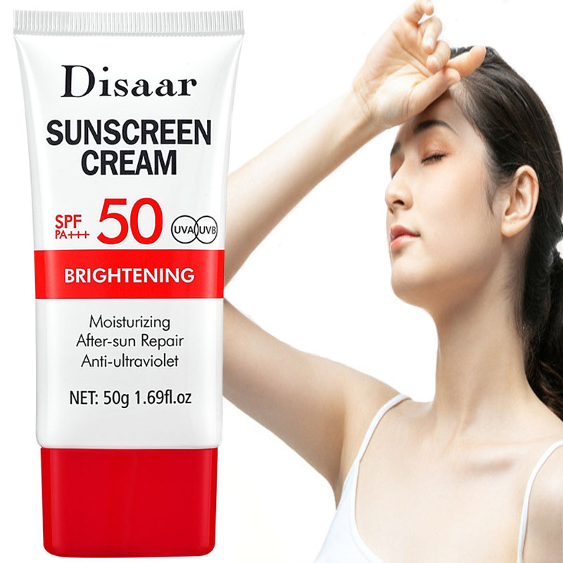 Ceramide Moisturizer - SPF50 Face Body Sunscreen Cream Long