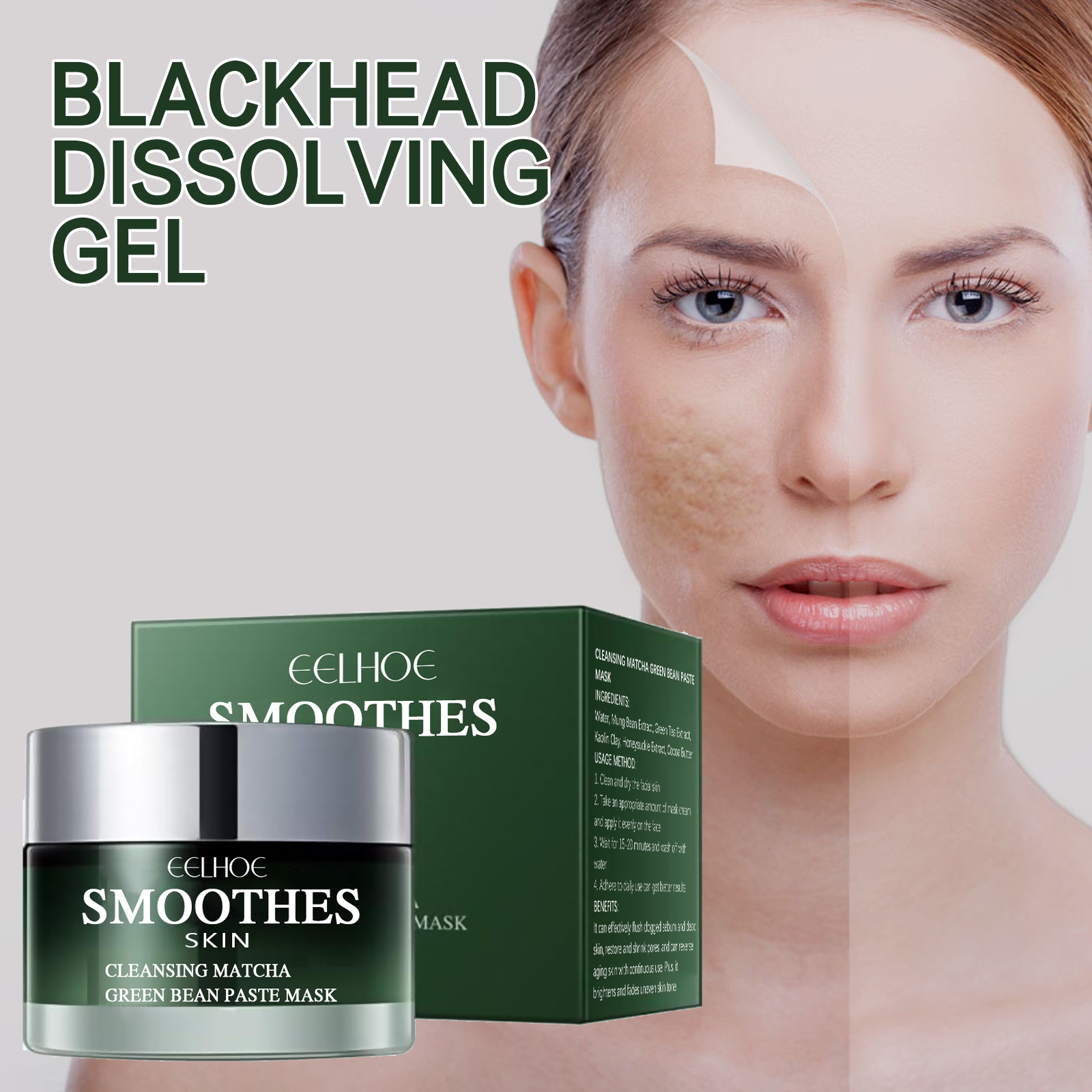 Green Tea Solid Cleansing Mask – обзор и цена Mud Mask Kaolin