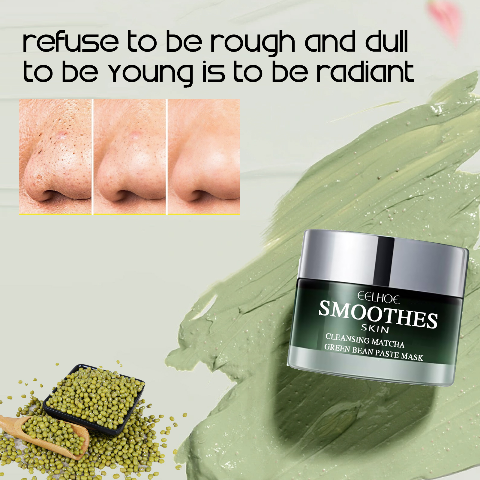 Green Tea Solid Cleansing Mask – обзор и цена Mud Mask Kaolin