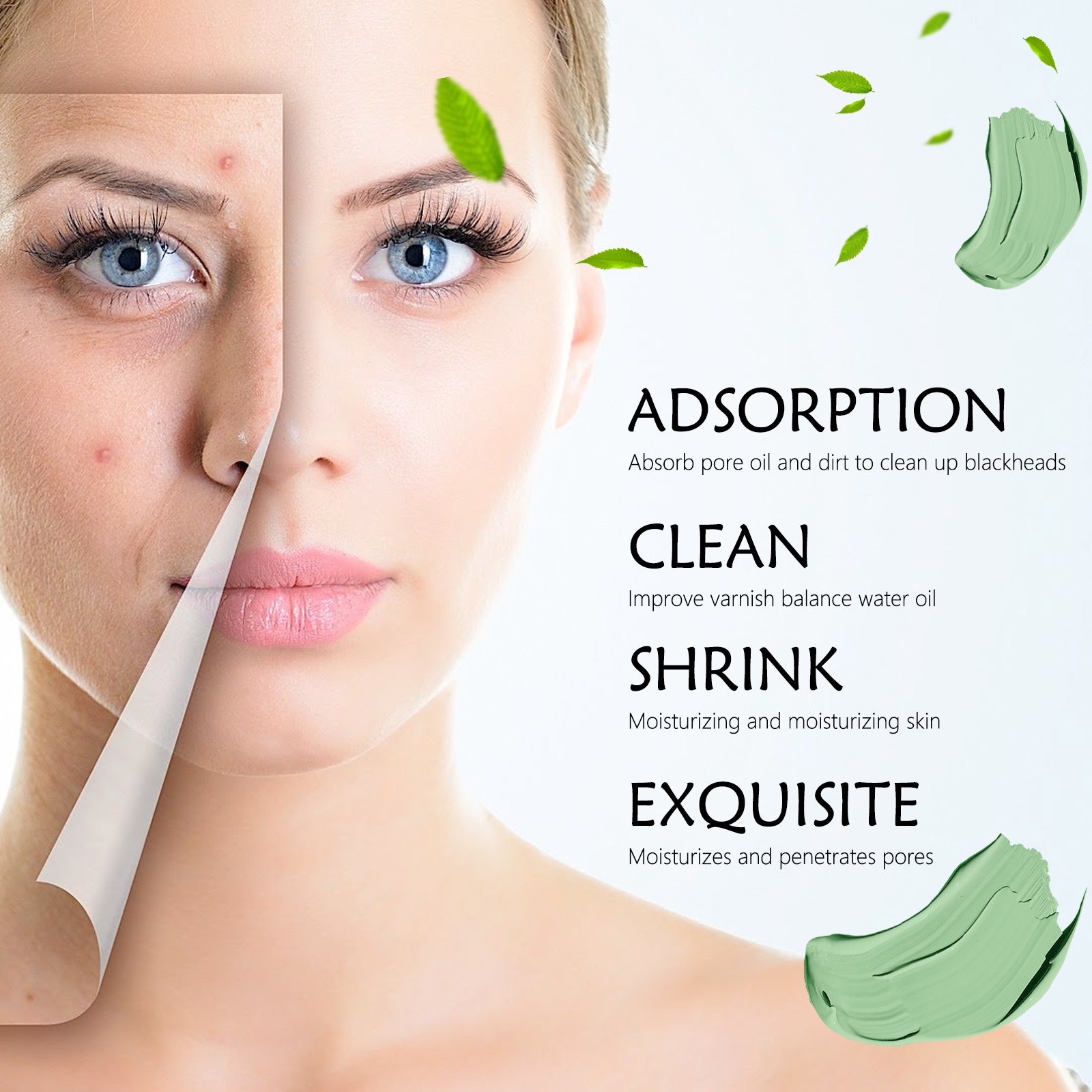 Green Tea Solid Cleansing Mask – обзор и цена Mud Mask Kaolin
