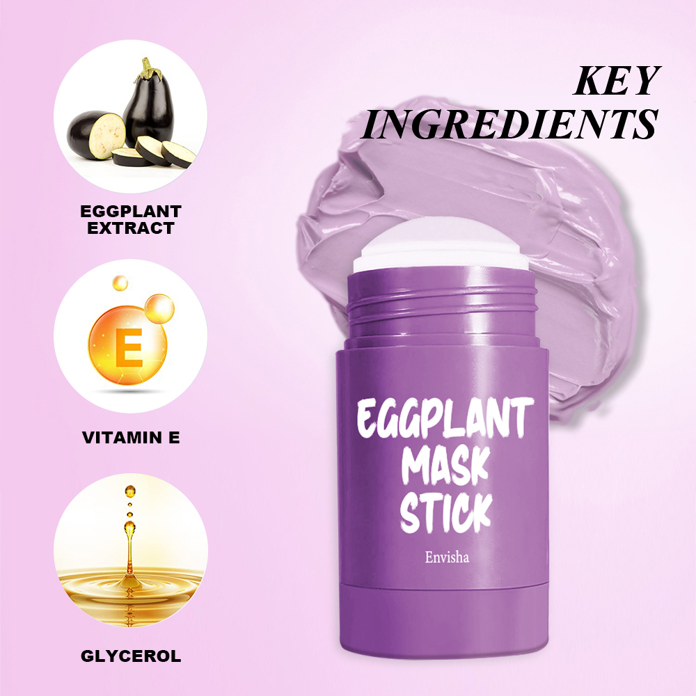 Skin Care Facial Mask Eggplant – обзор и цена Mud Mask Kaolin