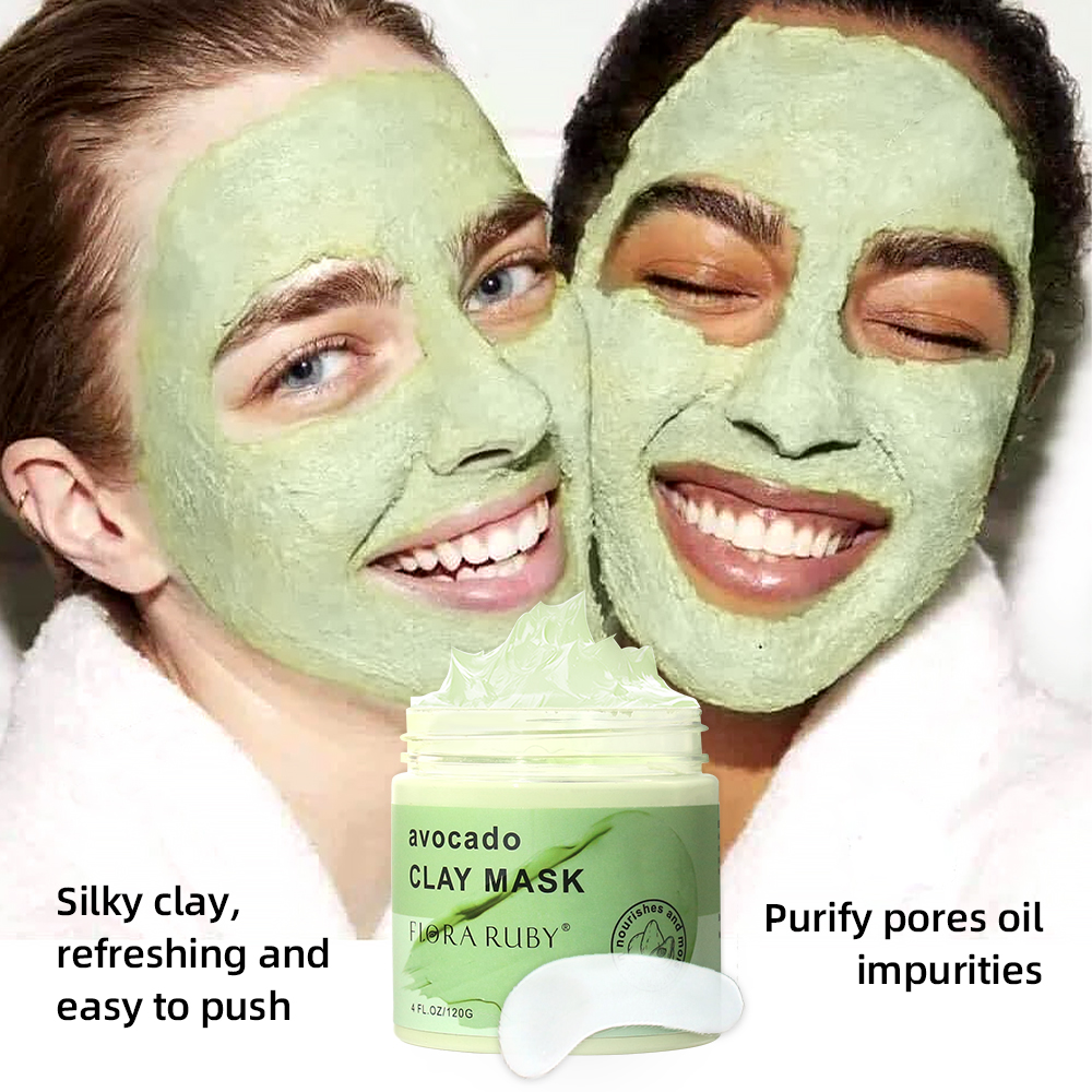 Face Masks Skincare-Avocado Cl – обзор и цена Mud Mask Kaolin