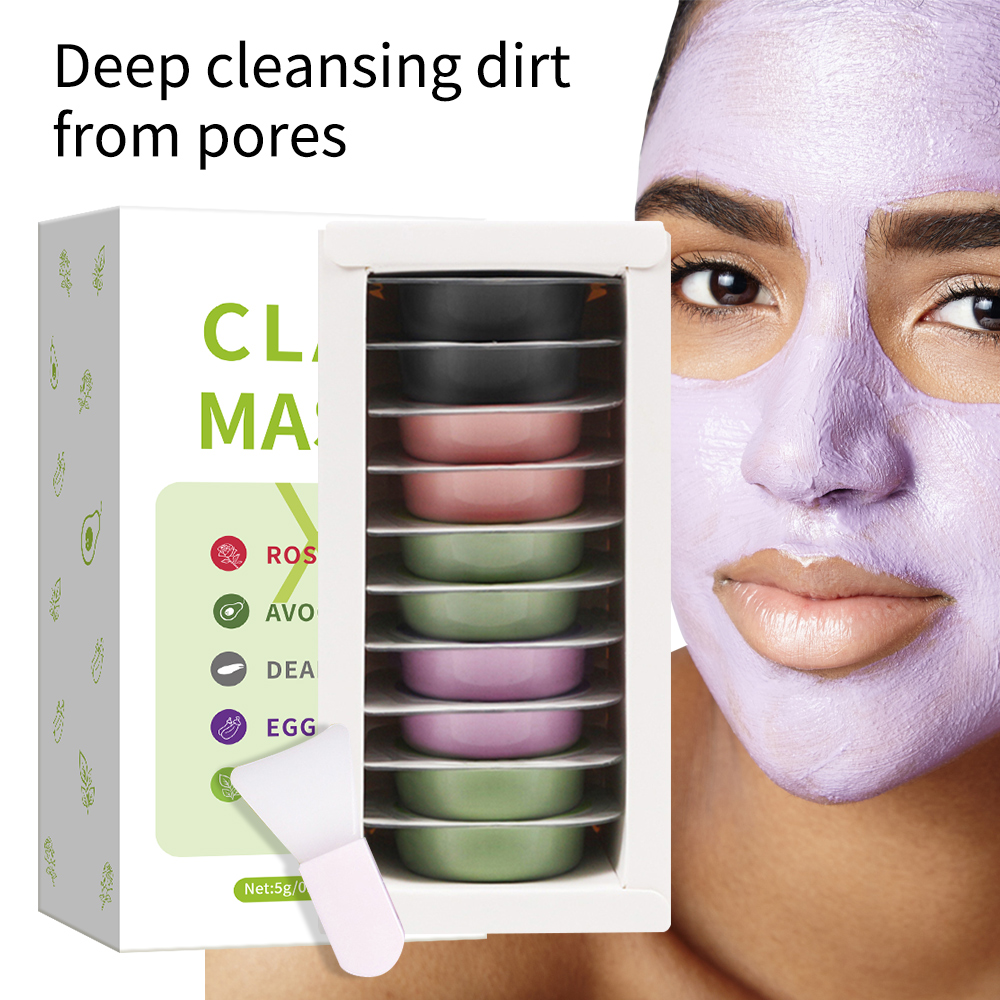 5g*10pcs clay mud mask set hya – обзор и цена Mud Mask Kaolin