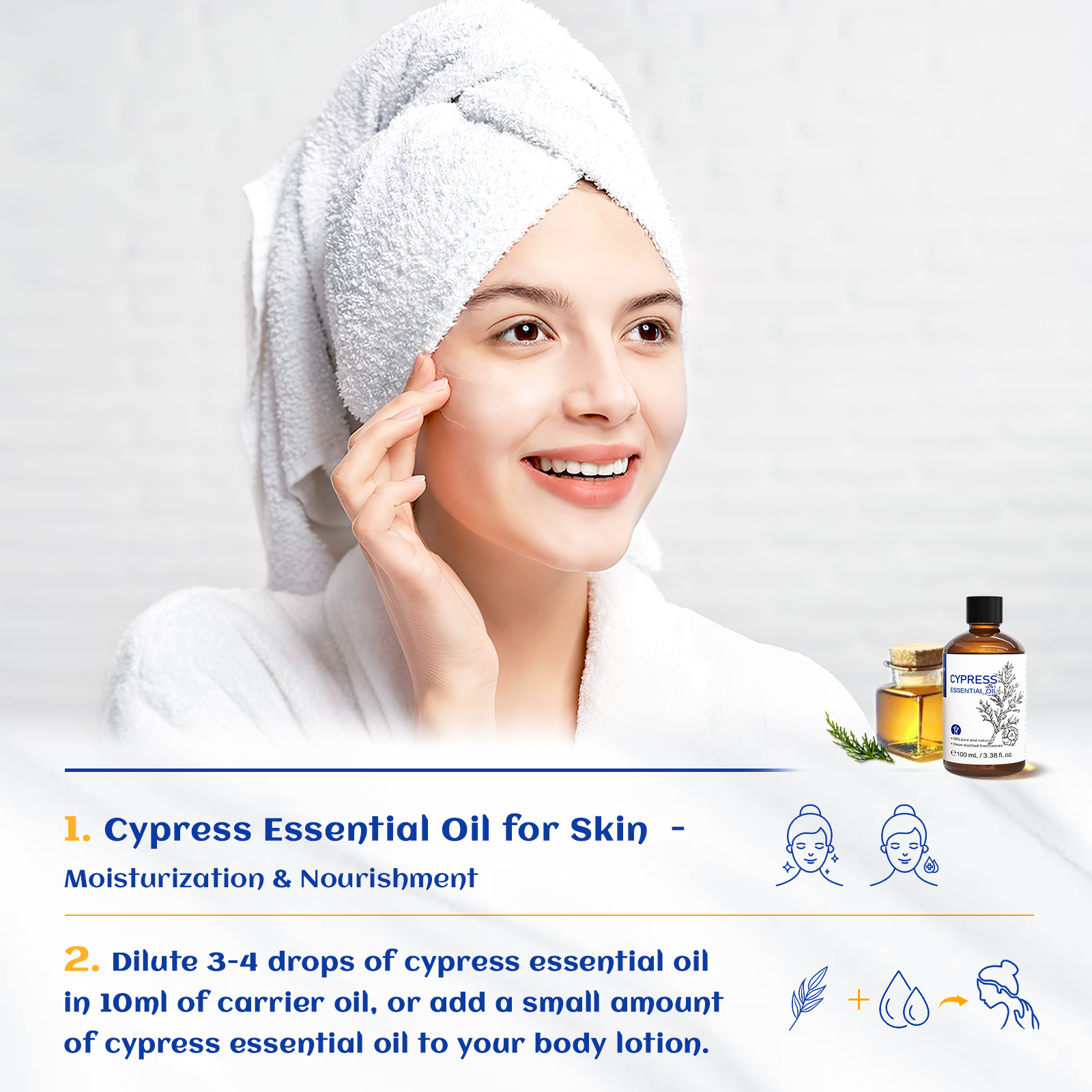 HIQILI Pure Cypress Essential  – обзор и цена Skincare Skin 1004