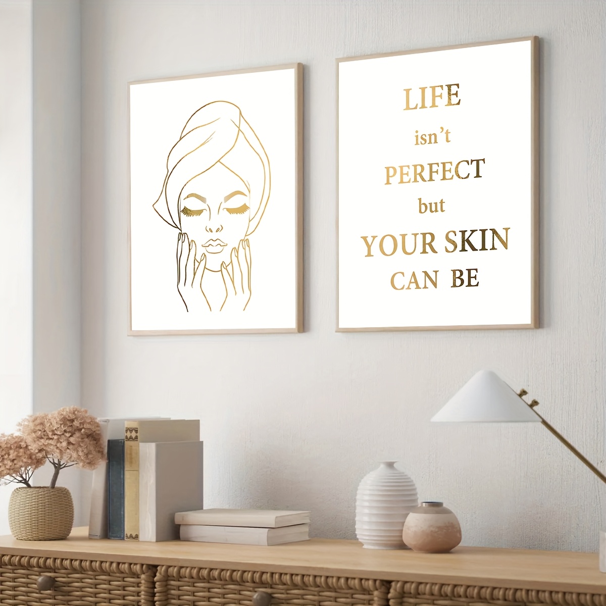 2pcs Elegant Woman Face Design – обзор и цена Skincare Quote