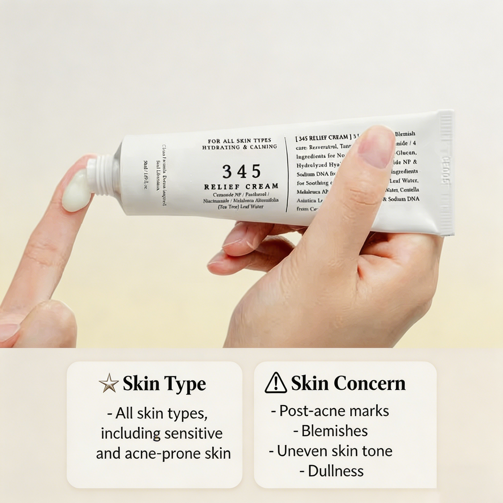 345 Gentle Daily Face Cream Li – обзор и цена Ceramide Moisturizer