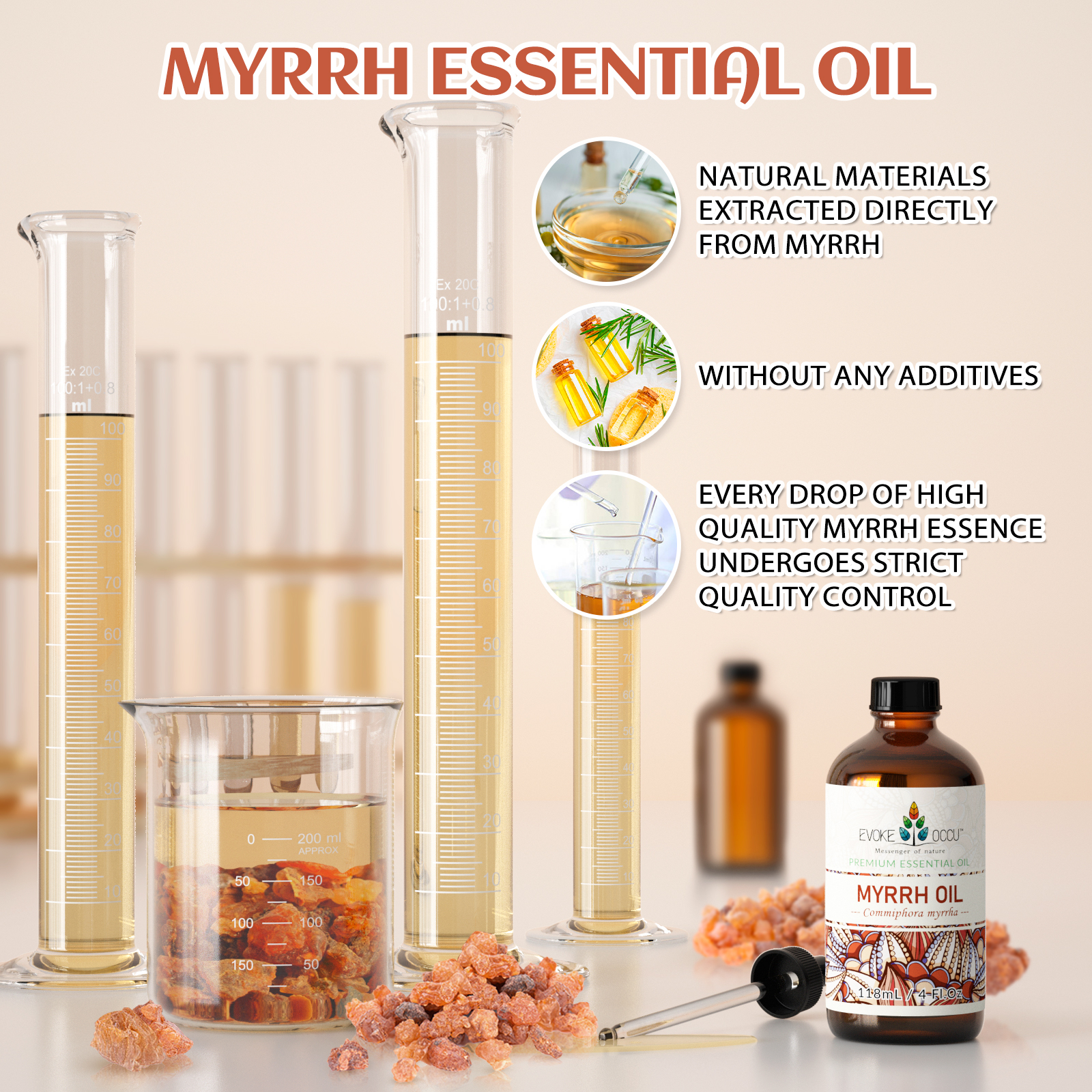 EVOKE OCCU Myrrh Essential Oil – обзор и цена Skincare Skin 1004
