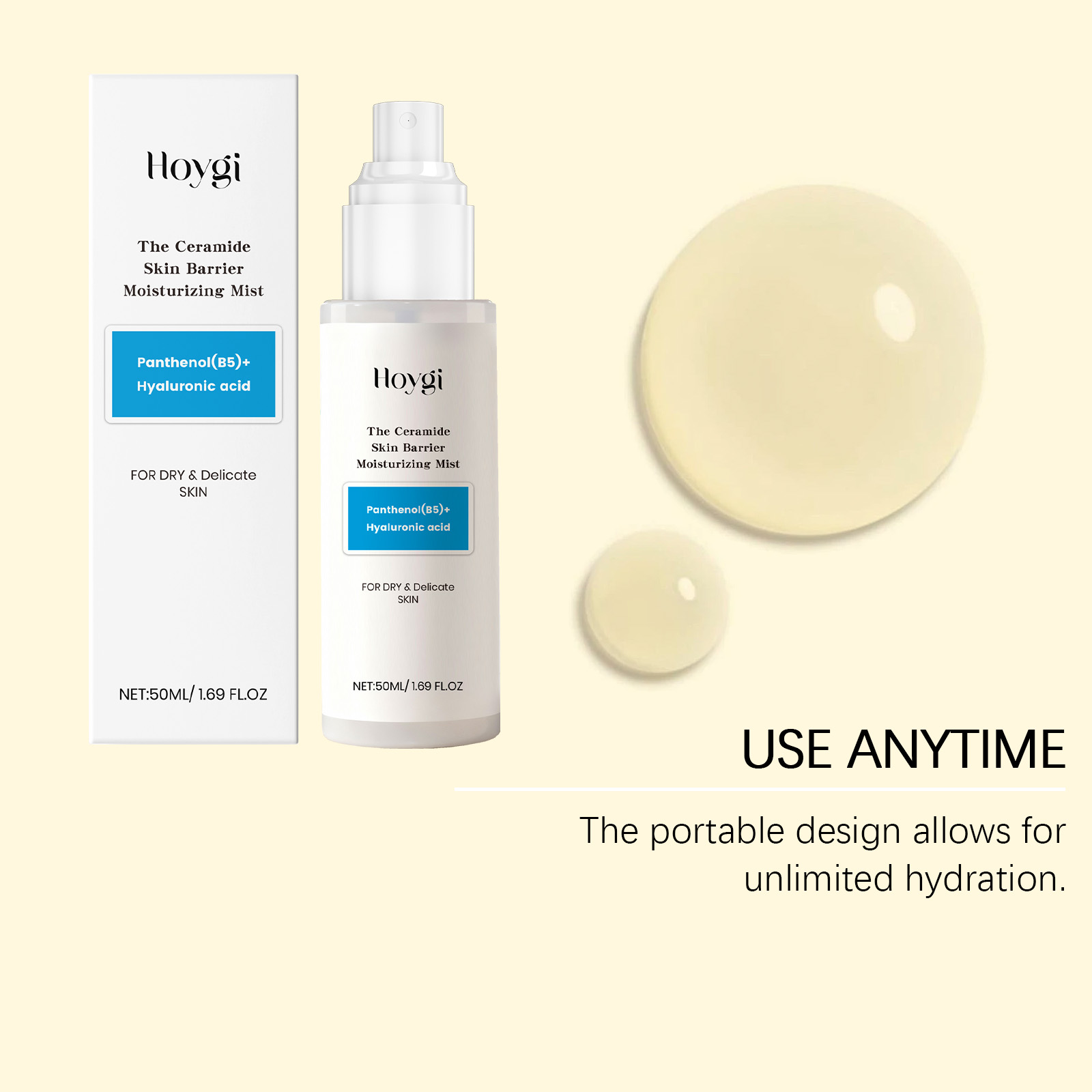Hyaluronic Acid Facial Spray H – обзор и цена Ceramide Moisturizer