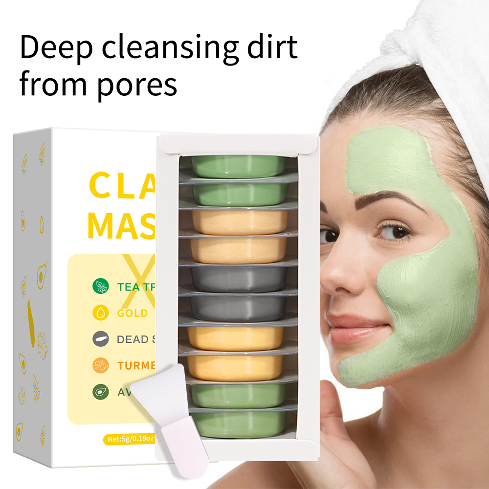 5g*10pcs Clay Mud Mask Set Hya – обзор и цена Mud Mask Kaolin