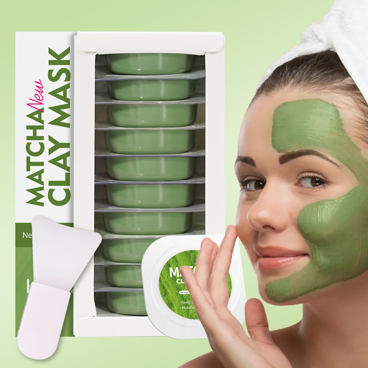 Matcha Deep Cleansing Mask Cla – обзор и цена Mud Mask Kaolin