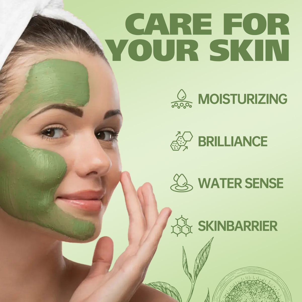 Matcha Deep Cleansing Mask Cla – обзор и цена Mud Mask Kaolin