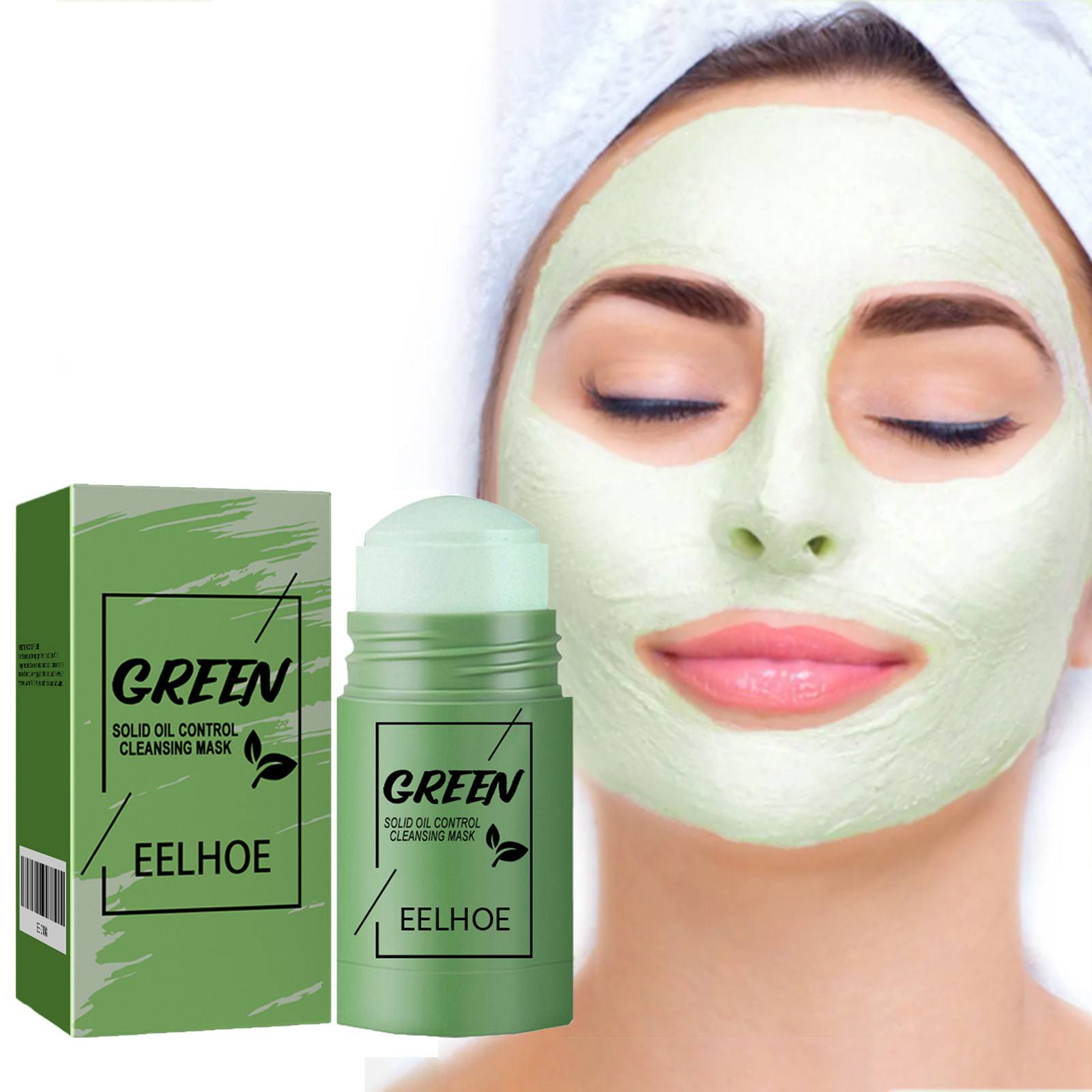 Green Tea Cleansing Solid Face – обзор и цена Mud Mask Kaolin