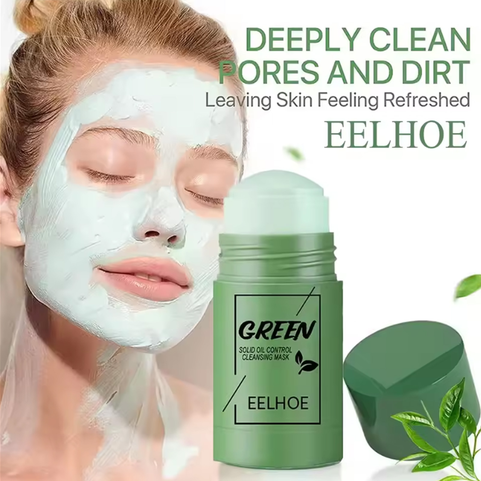 Green Tea Cleansing Solid Face – обзор и цена Mud Mask Kaolin