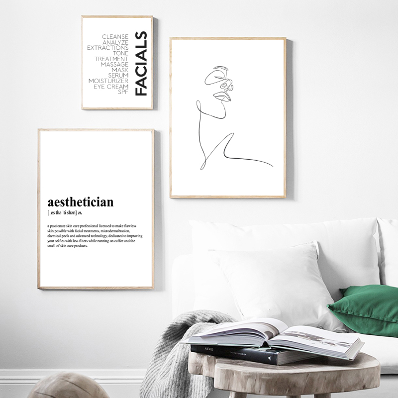 Aesthetician Definition Canvas – обзор и цена Skincare Quote