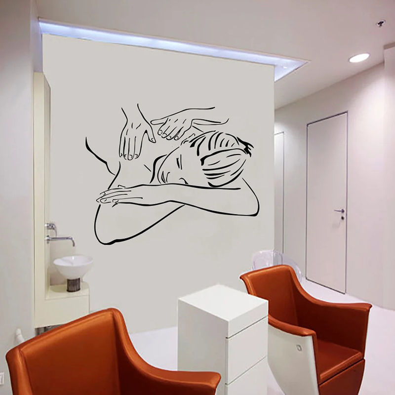 Spa Salon Massage Wall Decals  – обзор и цена Skincare Quote